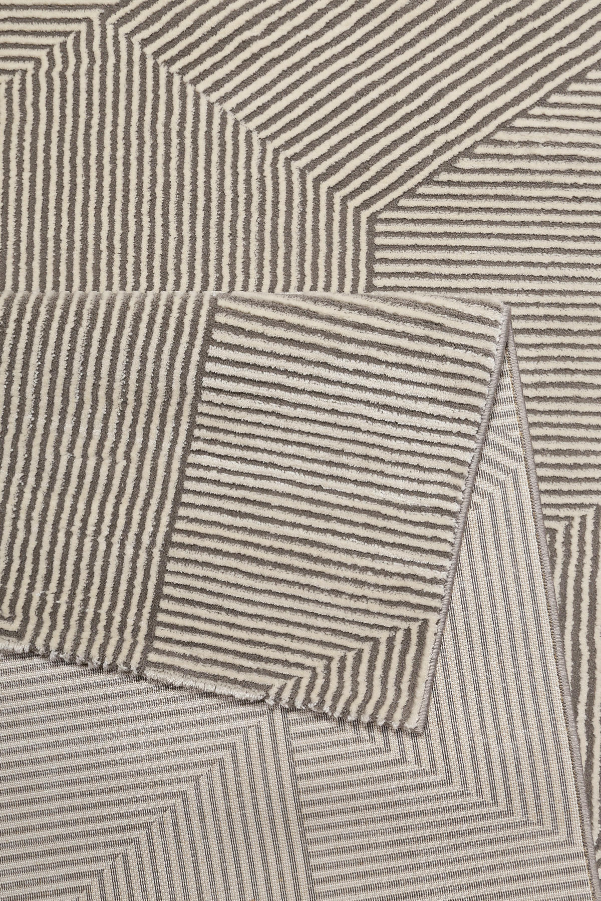 WEBTEPPICH 200/290 cm Velvet Groove Beige  - Beige, KONVENTIONELL, Textil (200/290cm) - Esprit