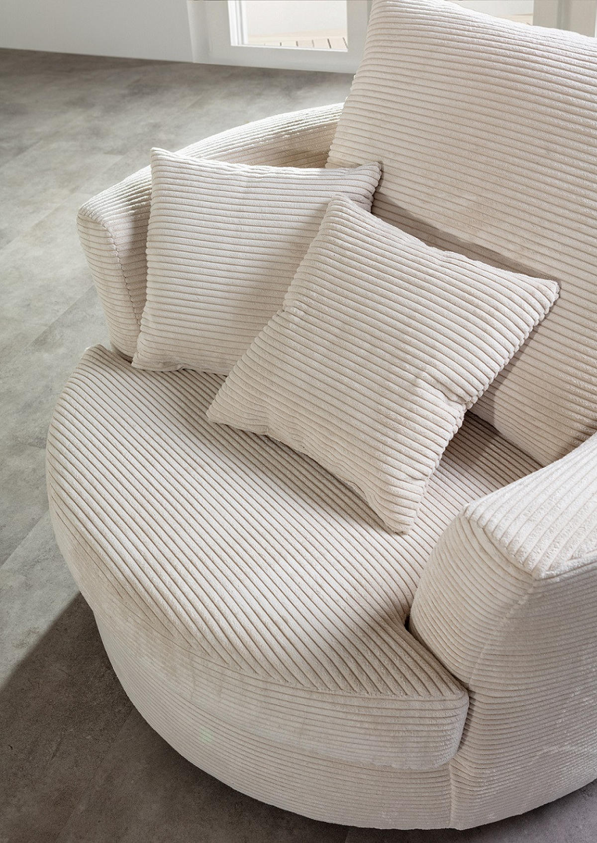 FOTEL - bézs/fekete, Konventionell, textil/fém (115/72/115cm) - Carryhome