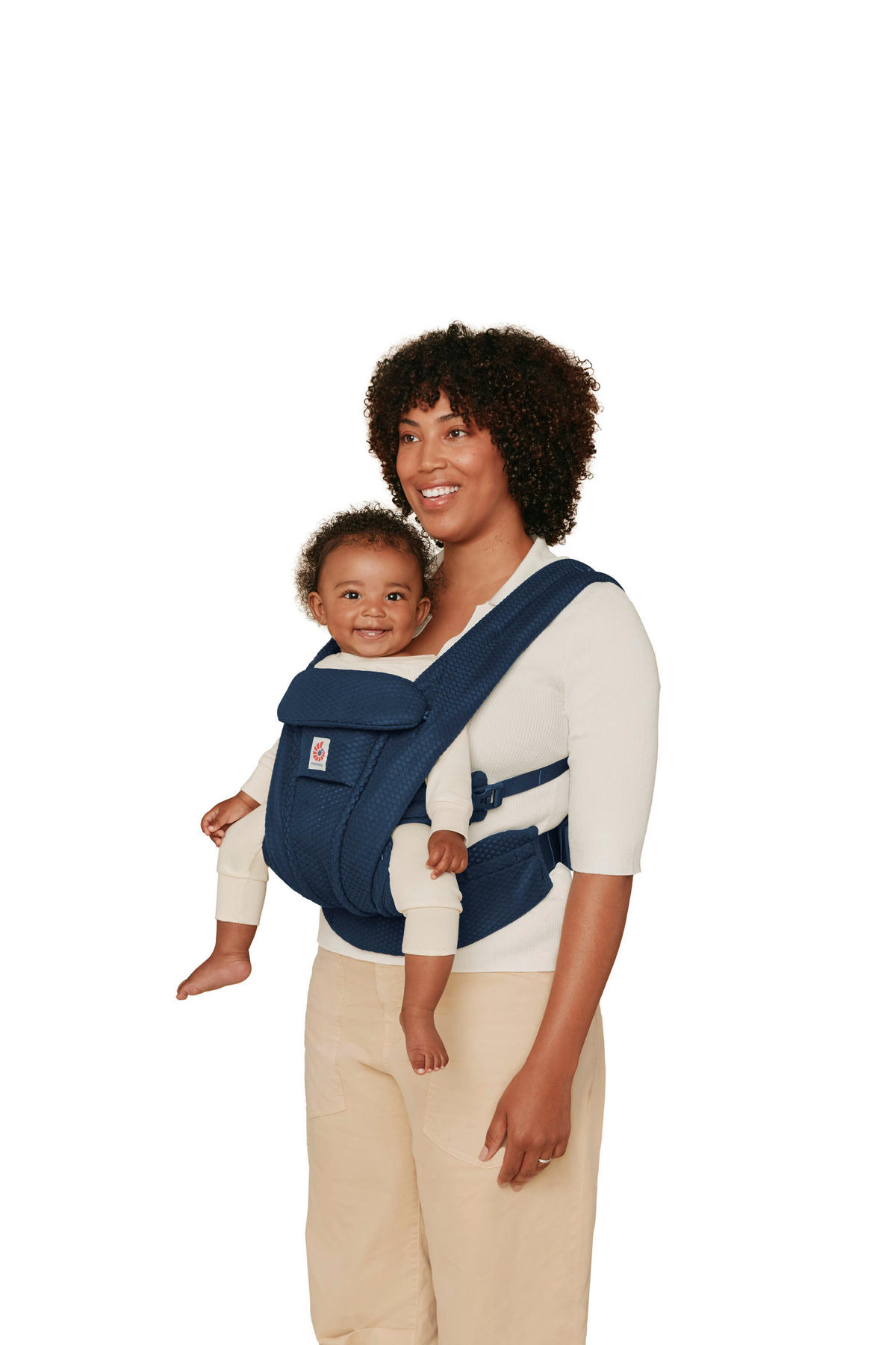KENGUR NOSILJKA  Omni Deluxe Mesh  - tamnoplava, Osnovno, tekstil (26.5/27.5/14.8cm) - Ergo Baby