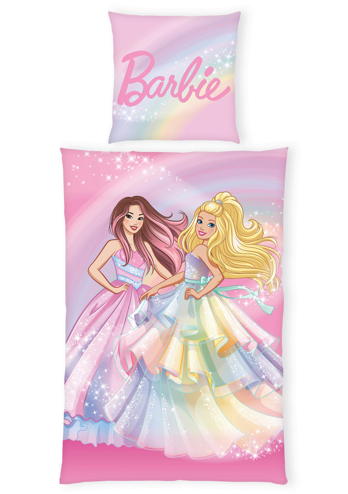 JUGENDBETTWÄSCHE 135/200 cm  - Pink, Basics, Textil (135/200cm) - Herding