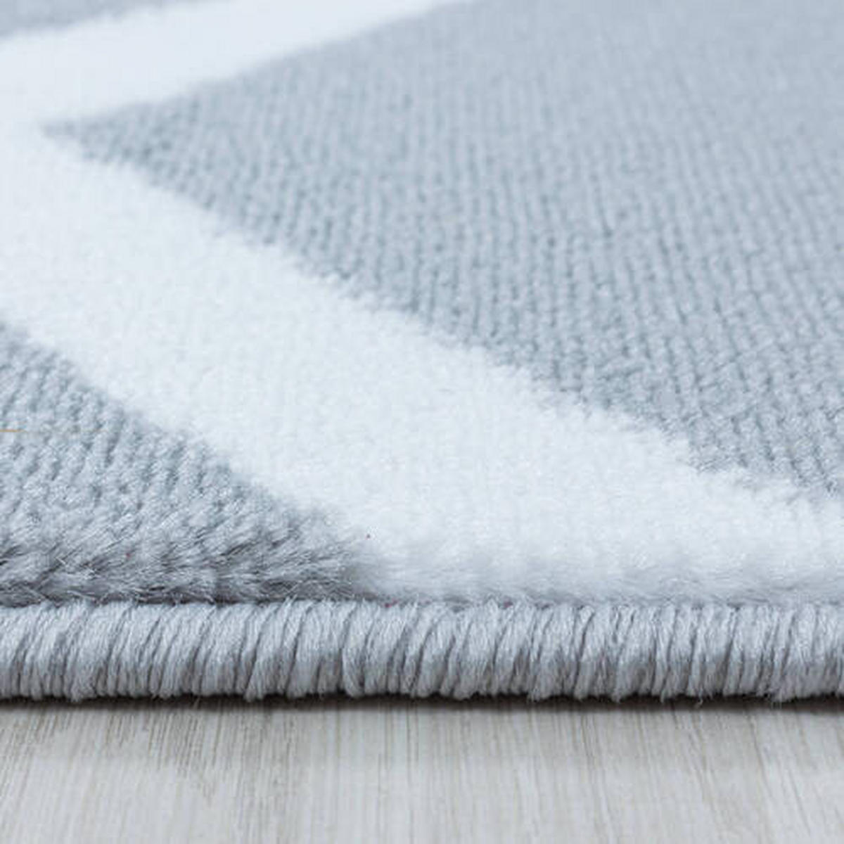 VÄVD MATTA 240/340 cm Costa 3524 Grey  - grå, Design, textil (240/340cm)