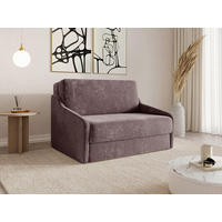 SCHLAFSOFA Bordeaux  - Bordeaux/Schwarz, Design, Kunststoff/Textil (136/86/113cm) - MID.YOU