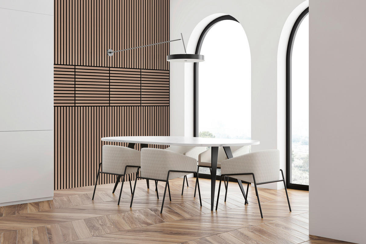 AKUSTIČNI PANEL  Modular Wall System     52/104 cm      - barve hrasta, Design, leseni material (52/104cm) - MID.YOU