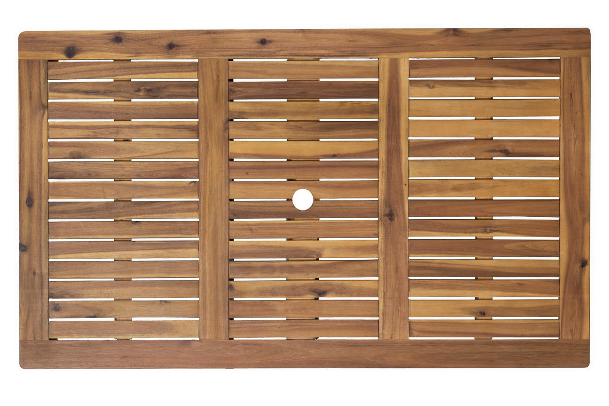 GARTENTISCH 135/80/74 cm Holz rechteckig  - Naturfarben, Natur, Holz (135/80/74cm) - Livetastic