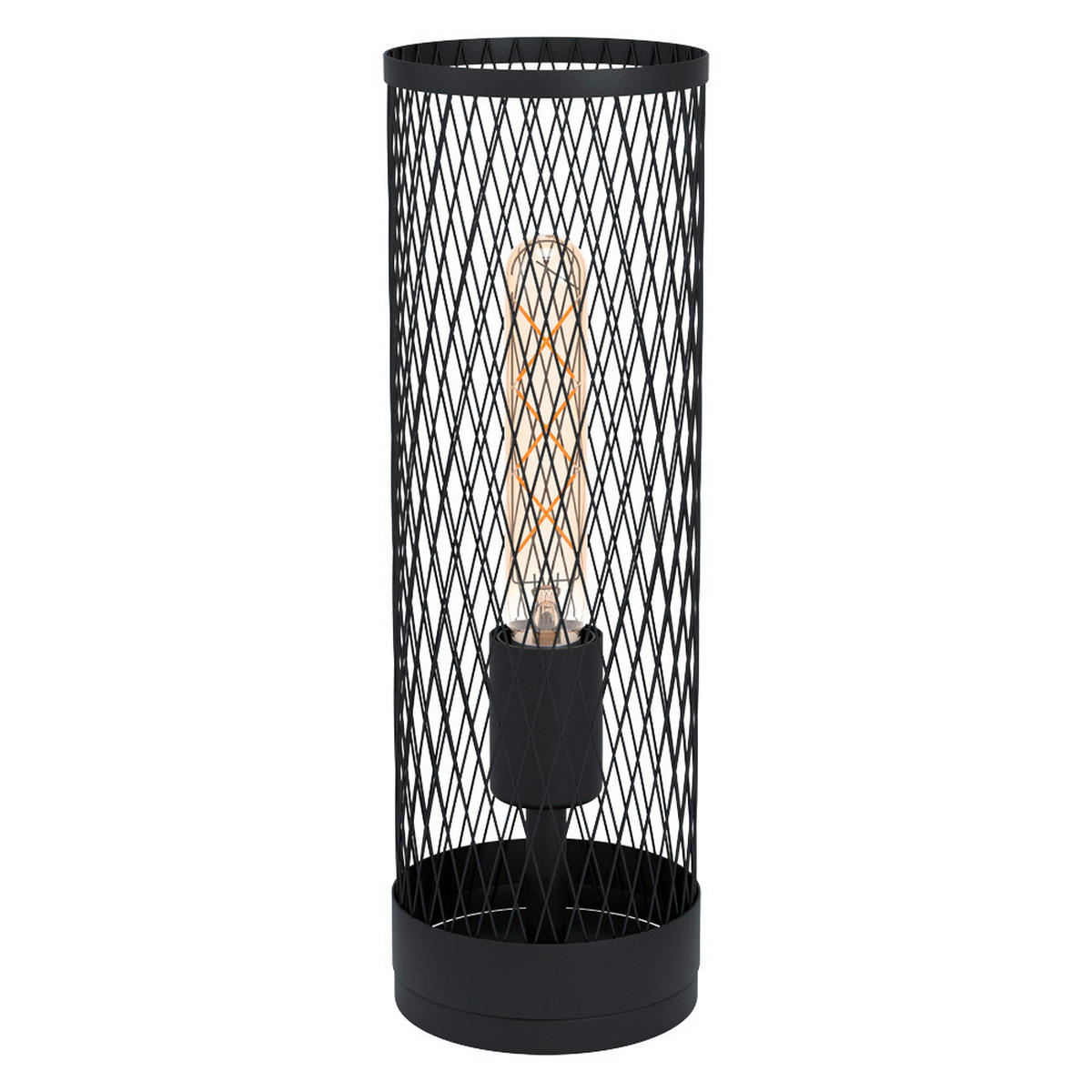 BORDSLAMPA Redcliffe 12/12/38 cm   - svart, Design, metall (12/12/38cm) - Eglo