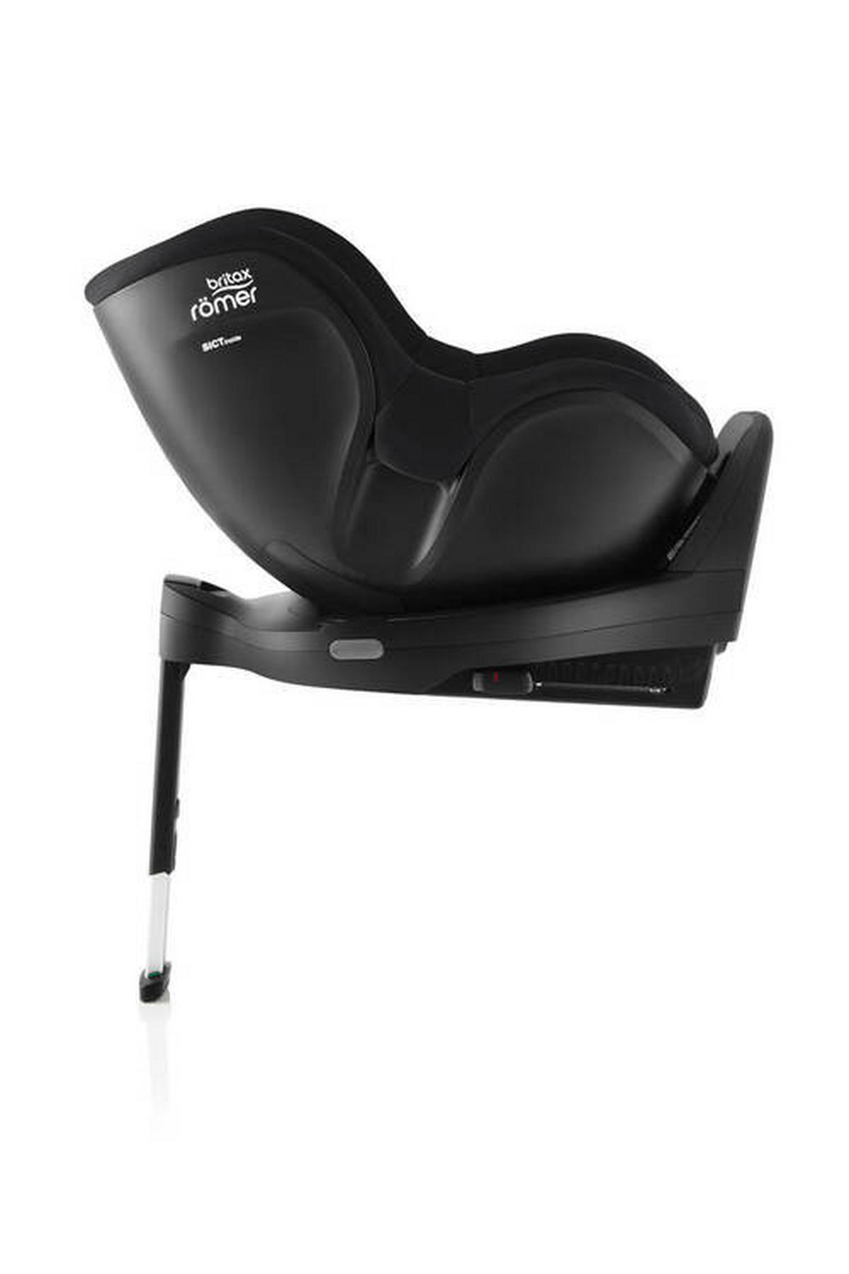 REBOARDER-KINDERSITZ Dualfix Pro  - Schwarz, Basics, Textil (44/48/74cm) - Britax Römer