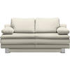 SCHLAFSOFA Naturfarben  - Chromfarben/Naturfarben, Design, Textil/Metall (194/96/86cm) - Novel