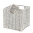 Regalkorb 33/32/33 cm - Weiß, Lifestyle, Weitere Naturmaterialien/Metall (33/32/33cm) - Landscape Regalkorb 33/32/33 cm - Weiß, Lifestyle, Weitere Naturmaterialien/Metall (33/32/33cm) - Landscape