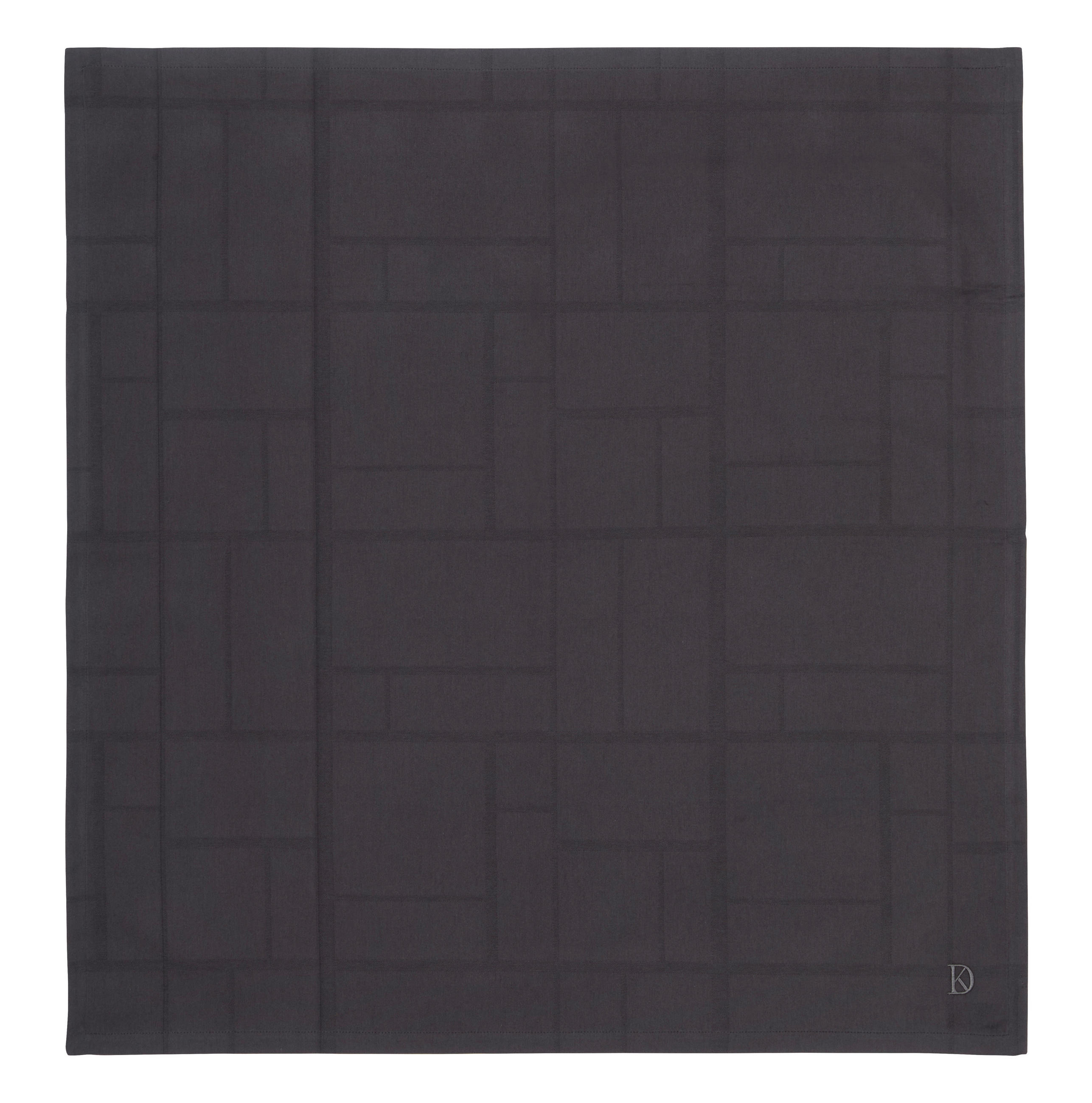 TISCHDECKE Anthrazit 85/85 cm  - Anthrazit, Basics (85/85cm) - Dieter Knoll