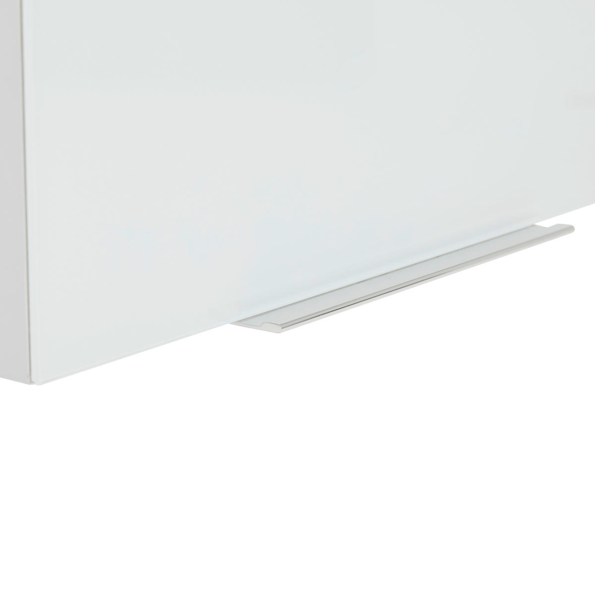 AUFSATZSCHRANK 45/40,2/40,3 cm   - Weiss Hochglanz/Weiss, Design, Glas/Holzwerkstoff (45/40,2/40,3cm) - Voleo