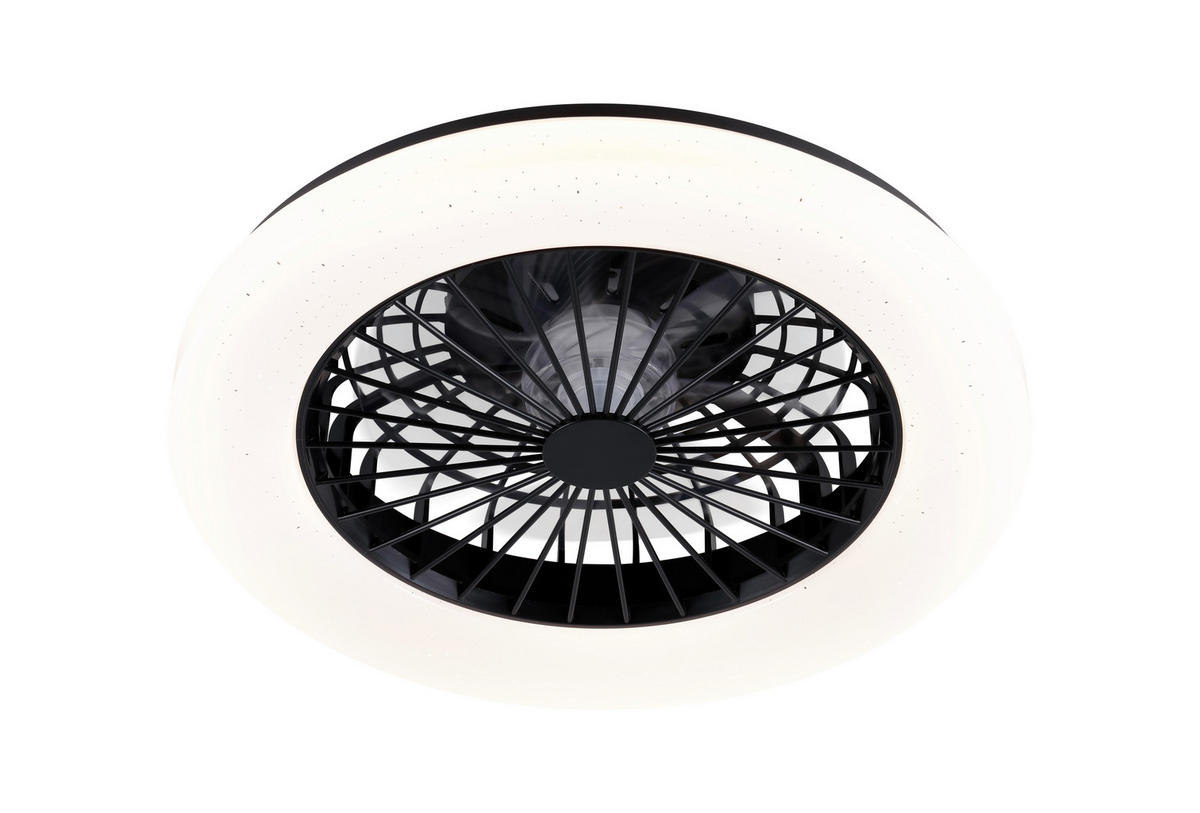 PLAFONSKI VENTILATOR   - providno/bela, Trendi, plastika (48,5/14cm) - Mican