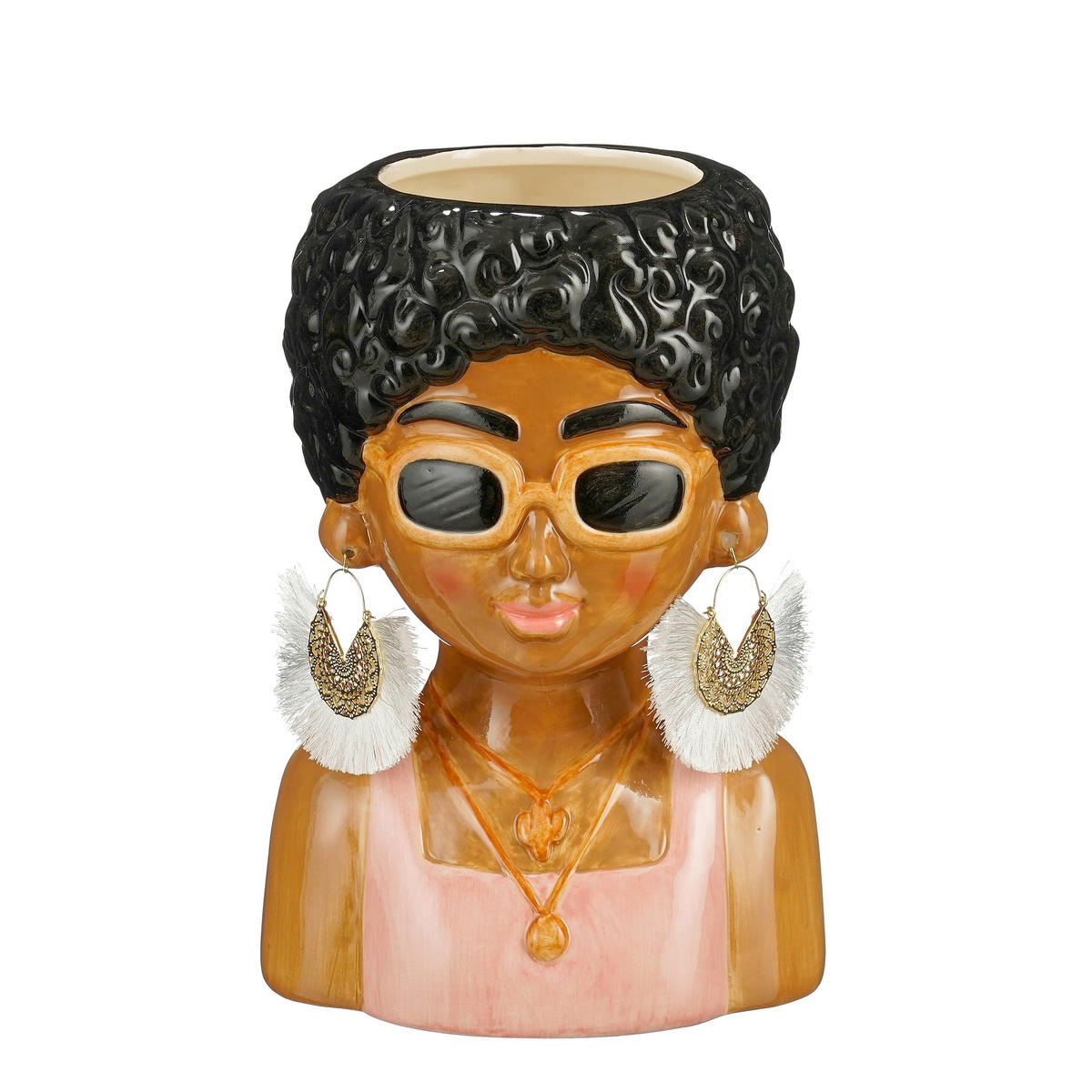 TEGLA ZA BILJKE  keramika  - pink, Basics, keramika (16/13.5/26cm)