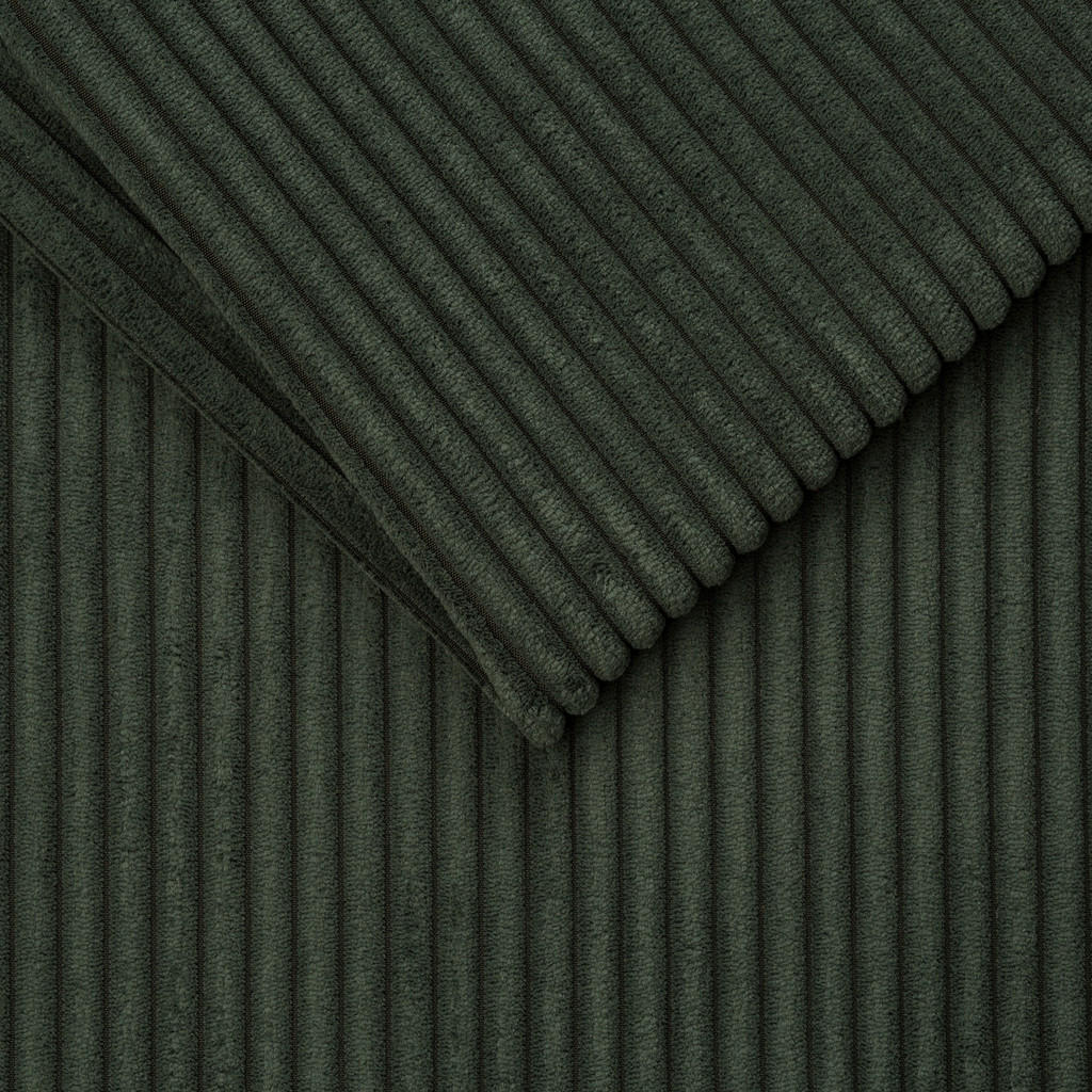 Thumbnail - Carryhome Ecksofa, Dunkelgrün, Textil, 4-5-Sitzer, Füllung: Schaumstoff, Ottomane rechts, L-Form, 314x250 cm, Stoffauswa...