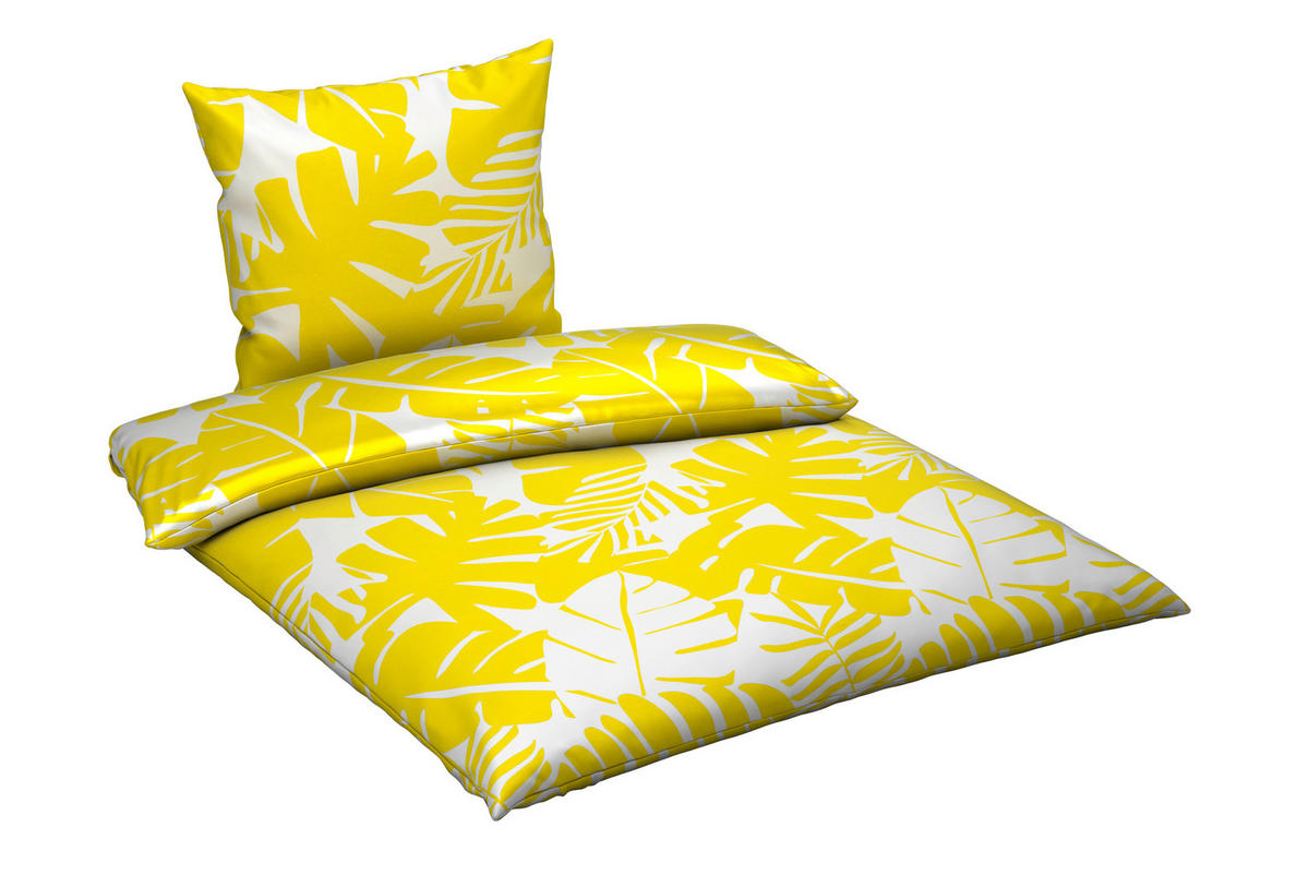 BETTWÄSCHE Renforcé 140/200 cm  - Gelb, Textil (140/200cm) - Esposa
