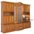 WOHNWAND in Kirschbaumfarben - Kirschbaumfarben/Goldfarben, LIFESTYLE, Glas/Holz (293,5/225,3/60cm) - Venda WOHNWAND in Kirschbaumfarben - Kirschbaumfarben/Goldfarben, LIFESTYLE, Glas/Holz (293,5/225,3/60cm) - Venda