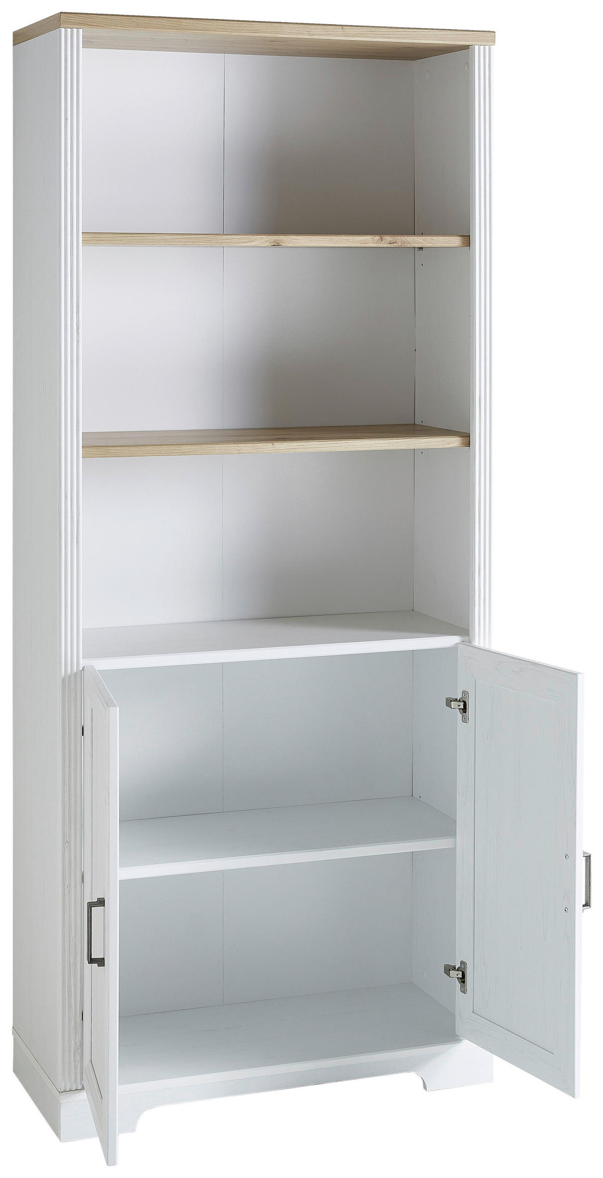 AKTENSCHRANK Pinienfarben, Eiche Artisan  - Eiche Artisan/Pinienfarben, KONVENTIONELL, Holzwerkstoff (86/204/38cm) - Carryhome