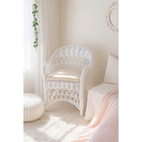 SESSEL Weiß    - Weiß, Natur, Holz (65/85/65cm) - MID.YOU