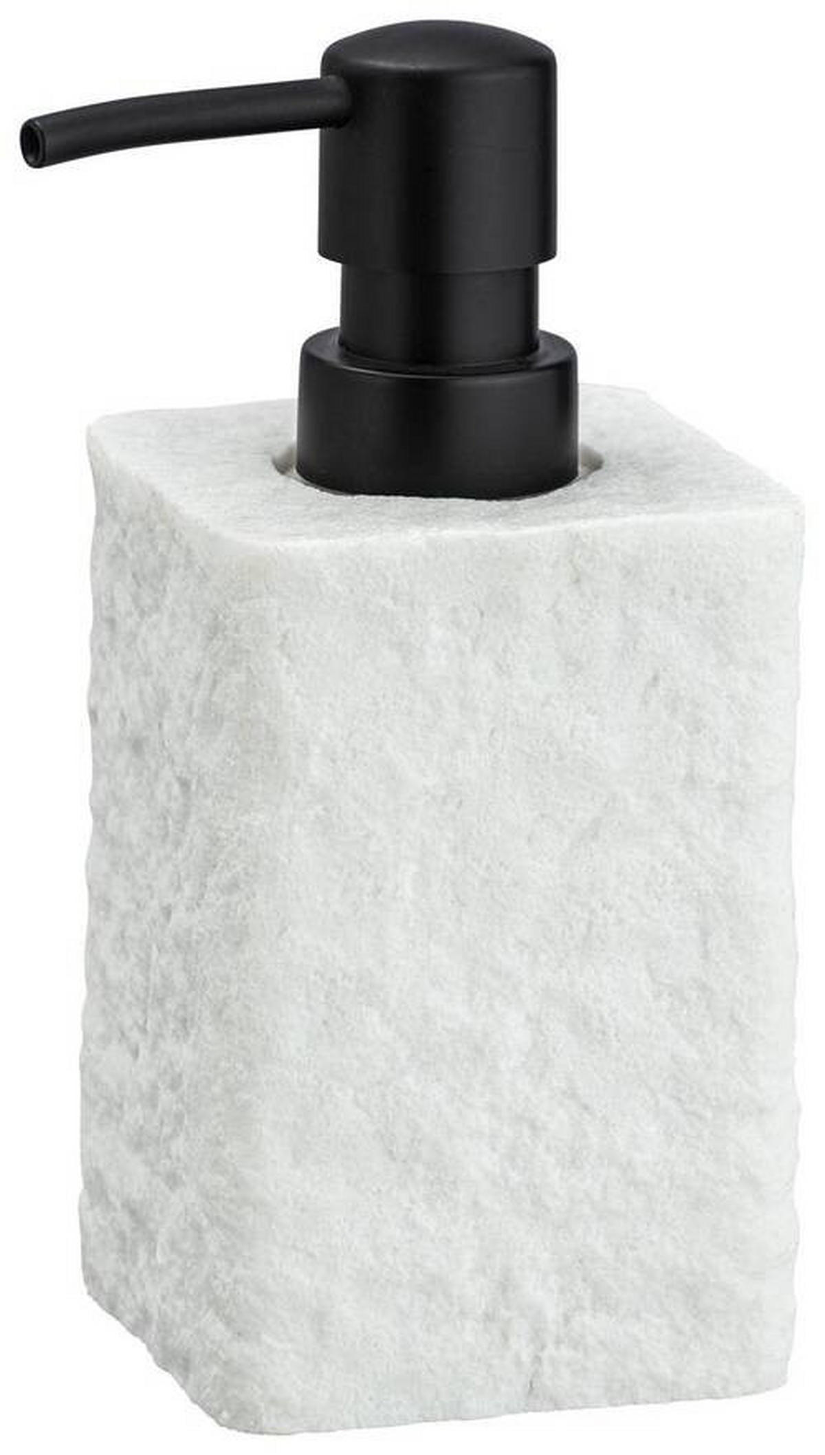 SEIFENSPENDER Kunststoff  - Weiss, Basics, Kunststoff (7/15/7cm) - Wenko