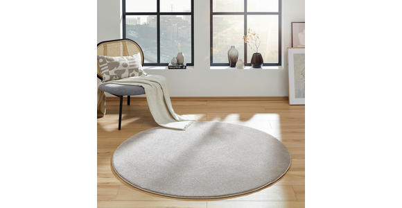 WEBTEPPICH 160 cm Tonga Beige  - Beige, KONVENTIONELL, Naturmaterialien/Textil (160cm) - Novel