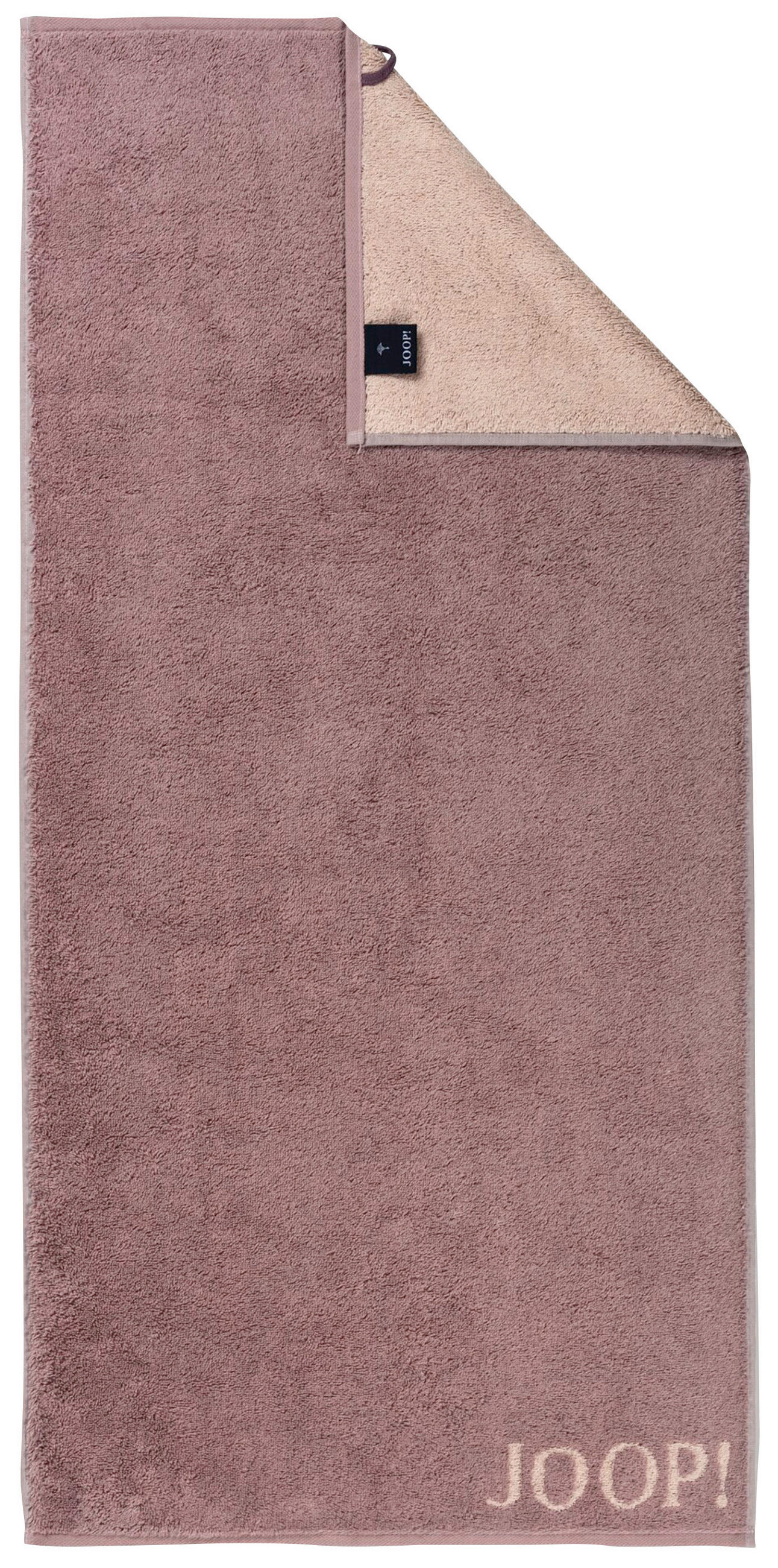 BRISAČA ZA TUŠIRANJE Classic Doubleface  roza, starinsko roza 80/150 cm  - roza/starinsko roza, Basics, tekstil (80/150cm) - Joop!