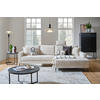 ECKSOFA Creme Cord  - Creme/Schwarz, KONVENTIONELL, Textil/Metall (276/173cm) - Carryhome