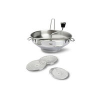 PASSIERSIEB  - Edelstahlfarben, Basics, Metall (24/8,4cm) - Homeware Profession.
