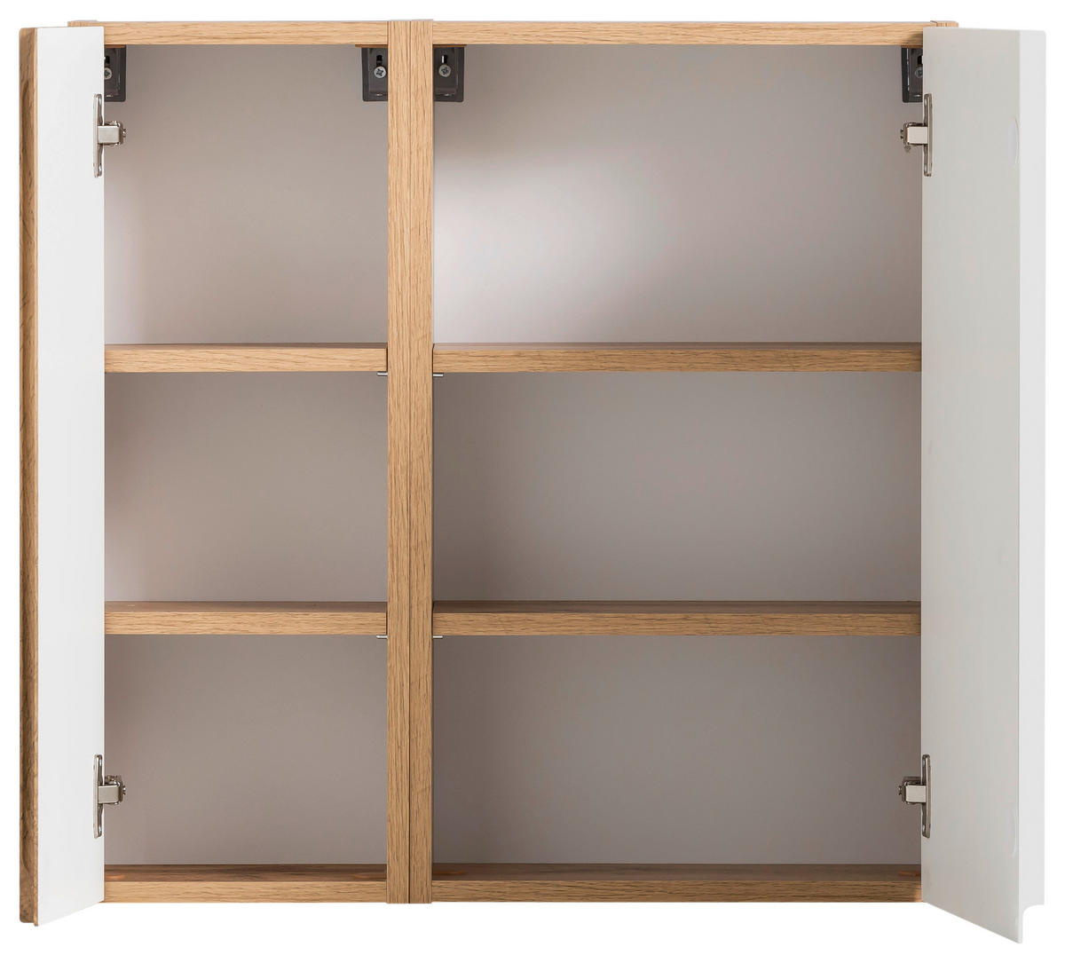 HÄNGESCHRANK 65/64/20 cm  - Eiche Wotan/Weiß, MODERN, Holzwerkstoff (65/64/20cm) - Held