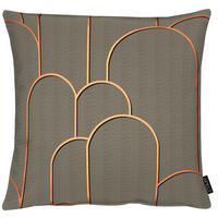 KISSENHÜLLE Loft Style 49/49 cm  - Rostfarben/Braun, Basics, Textil (49/49cm) - Ambiente