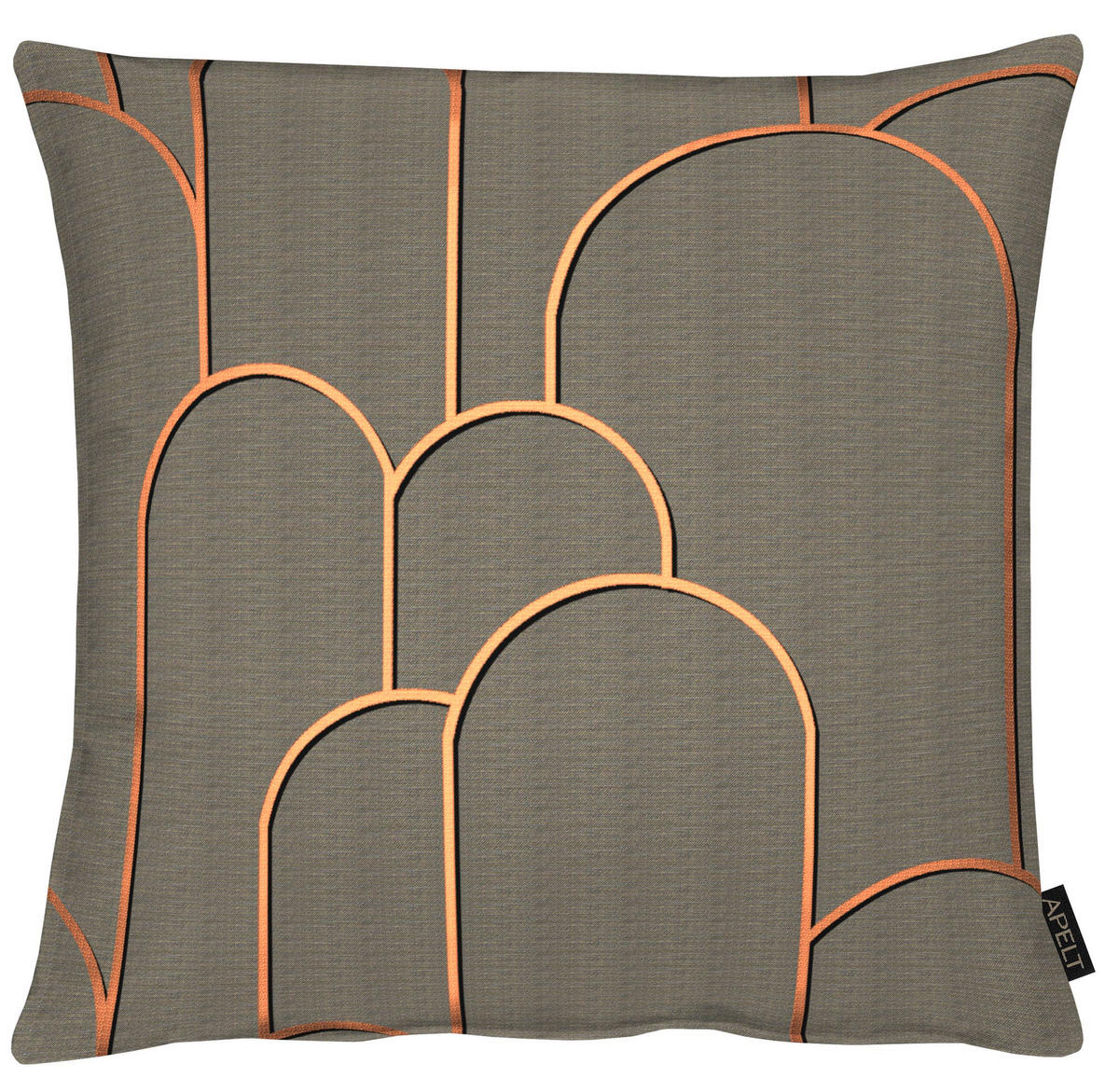 KISSENHÜLLE Loft Style 49/49 cm  - Rostfarben/Braun, Basics, Textil (49/49cm) - Ambiente