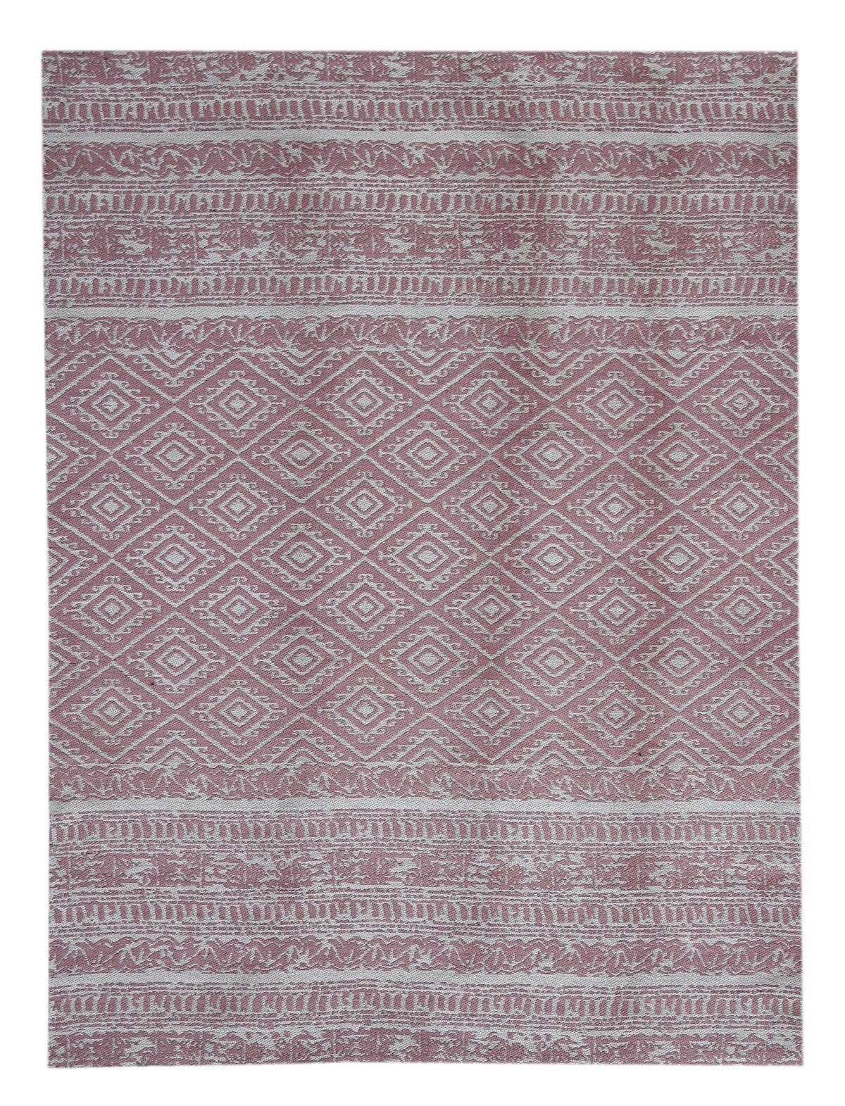 VINTAGE PREPROGA  160/230 cm  tkano  pink  - pink, Basics, tekstil (160/230cm) - Kayoom