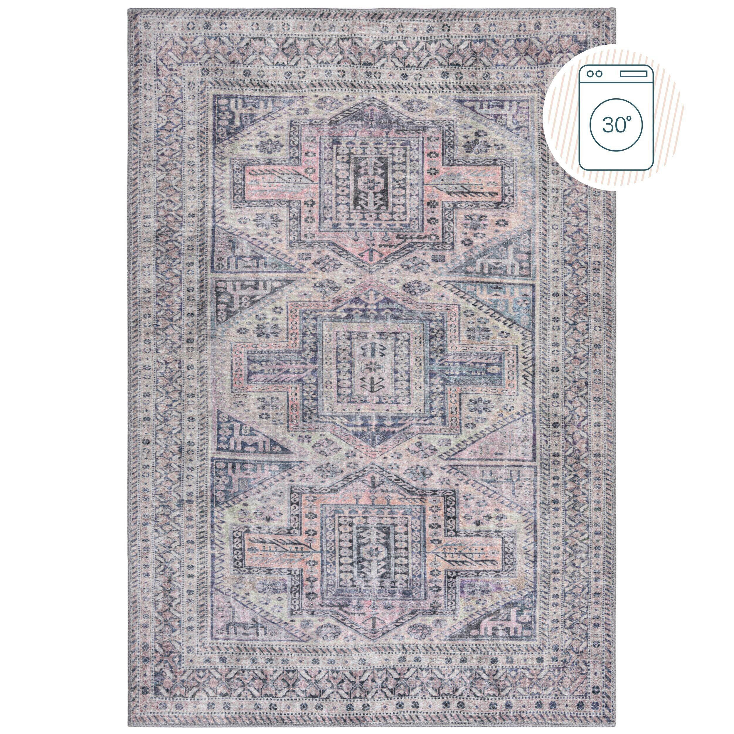 Flair Rugs Webteppich Rosa 190x290 cm