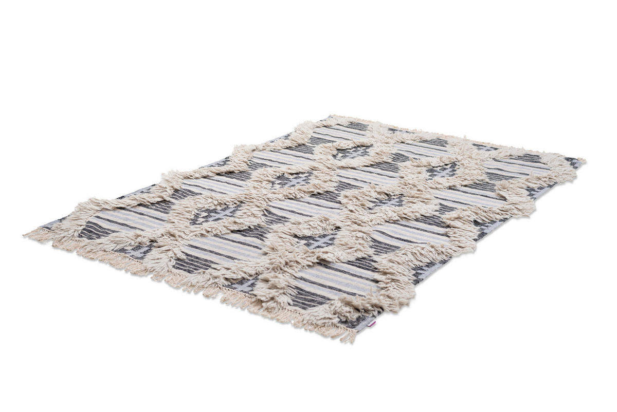 TEPPICH 140/200 cm Schwarz  - Schwarz, Design, Textil (140/200cm) - Tom Tailor