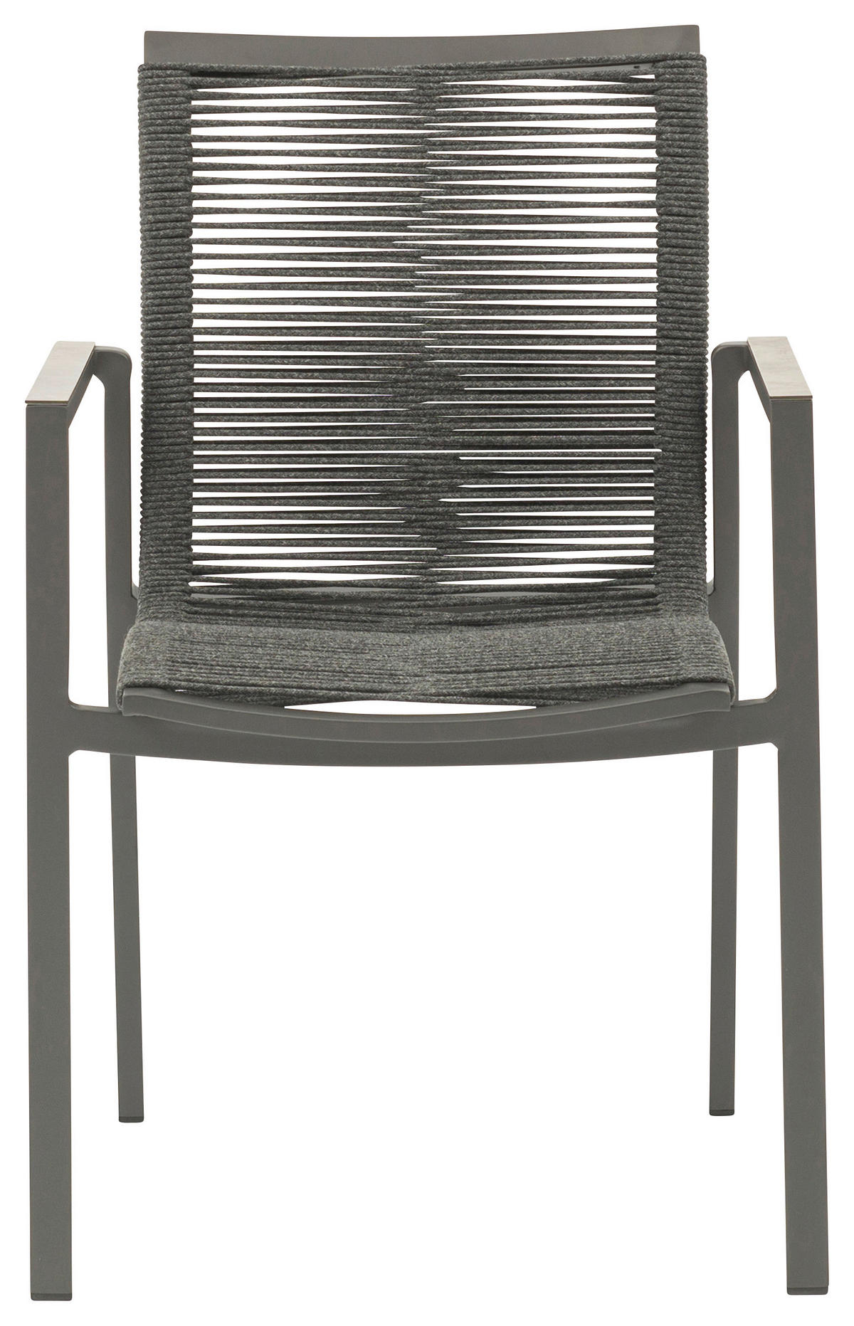 VRTNA STOLICA  siva  metal, tekstil      - siva, Design, metal/tekstil (55/83/62cm) - Amatio