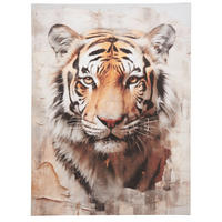 LEINWANDBILD Tiere 60/80 cm  - Naturfarben, Basics, Holz/Papier (60/80cm) - Euroart