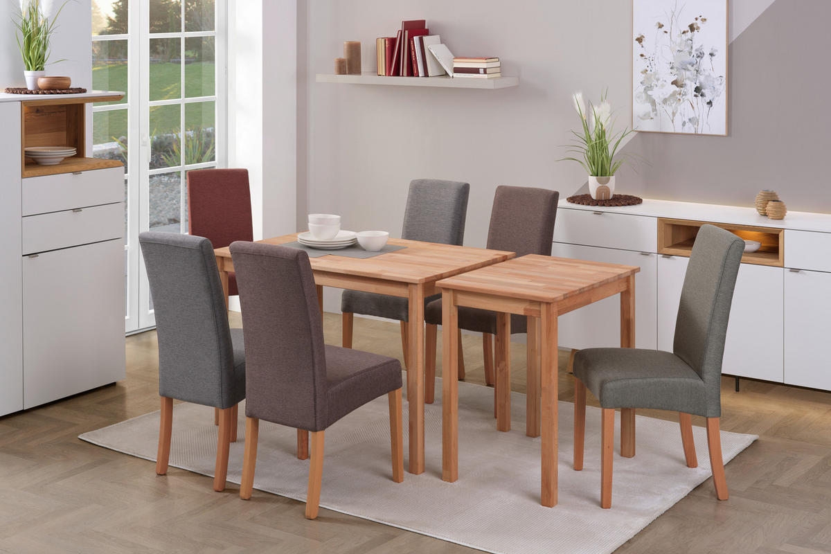 ESSTISCH in Holz 70/50/75 cm  - Buchefarben, Konventionell, Holz (70/50/75cm) - Carryhome