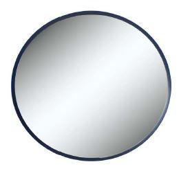 BADEZIMMERSPIEGEL 80/80/5 cm  - Schwarz, Design, Glas/Holzwerkstoff (80/80/5cm) - home24