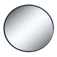 BADEZIMMERSPIEGEL 80/80/5 cm  - Schwarz, Design, Glas/Holzwerkstoff (80/80/5cm) - home24