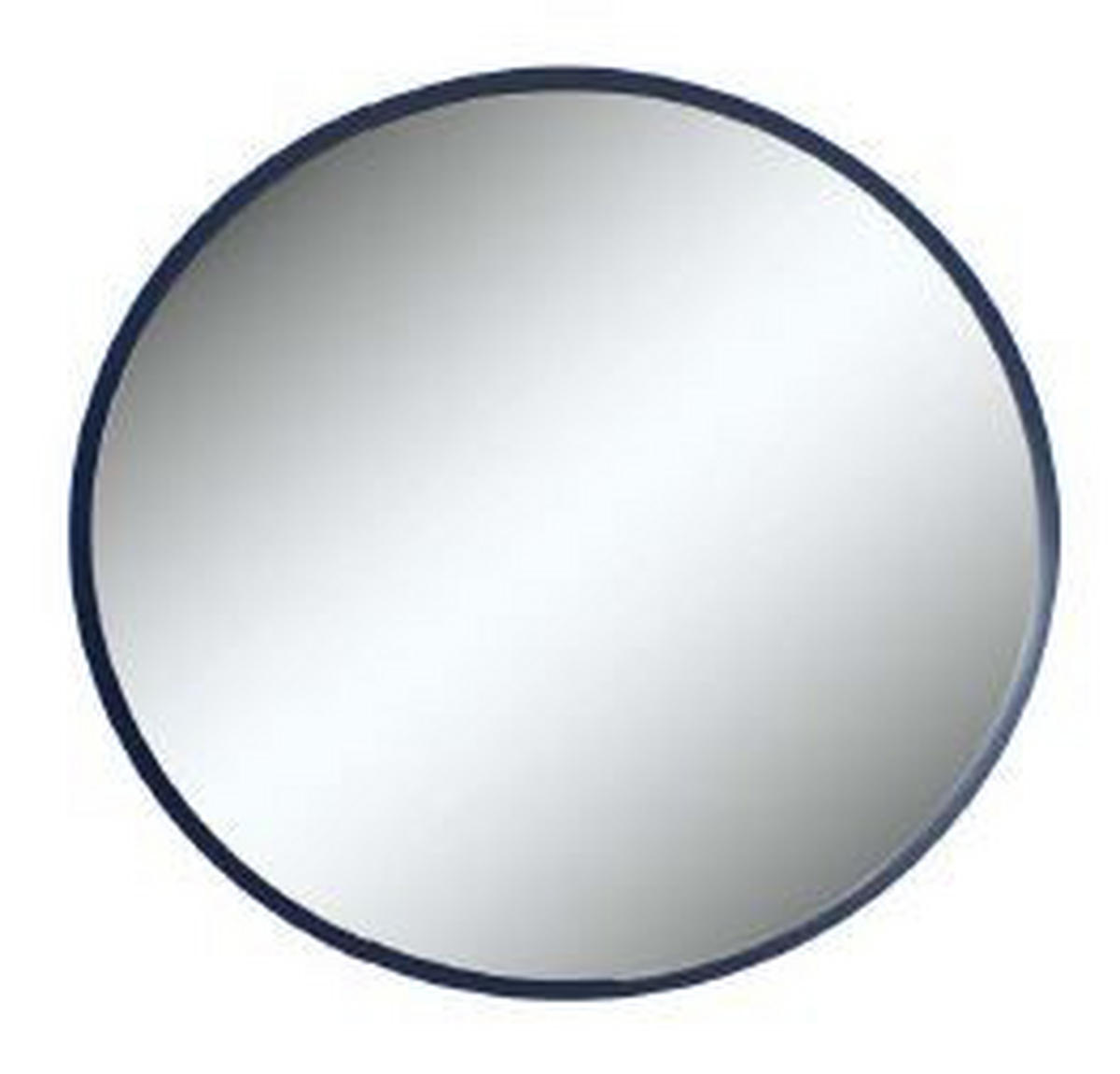 BADEZIMMERSPIEGEL 80/80/5 cm  - Schwarz, Design, Glas/Holzwerkstoff (80/80/5cm) - home24