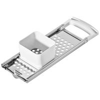 NOKEDLISZAGGATÓ - ezüstszínű/fehér, Basics, műanyag/fém (31,5cm) - Homeware Profession.