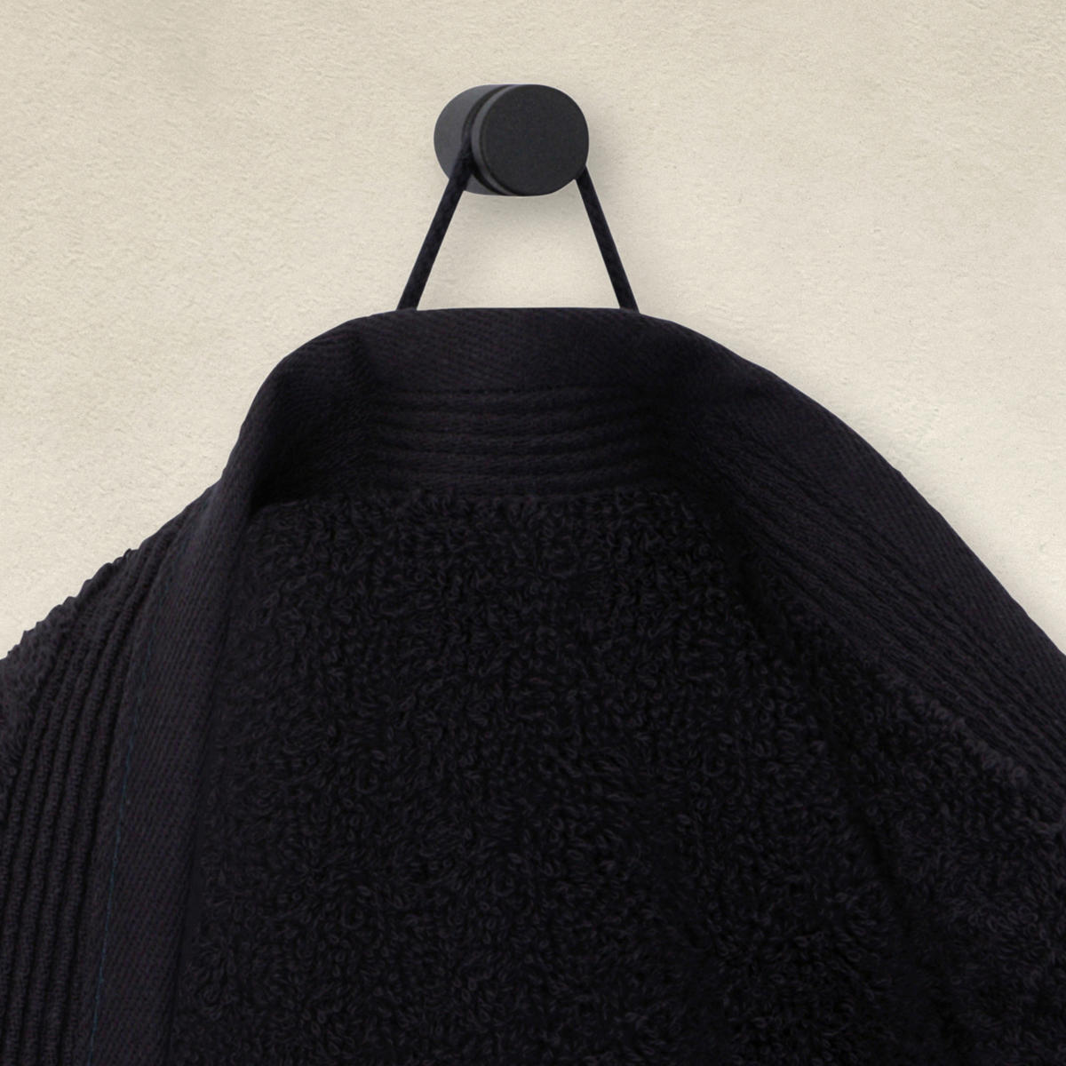 HANDTUCH Superwuschel Dunkelgrau  - Dunkelgrau, Basics, Textil (50/100cm) - Moeve