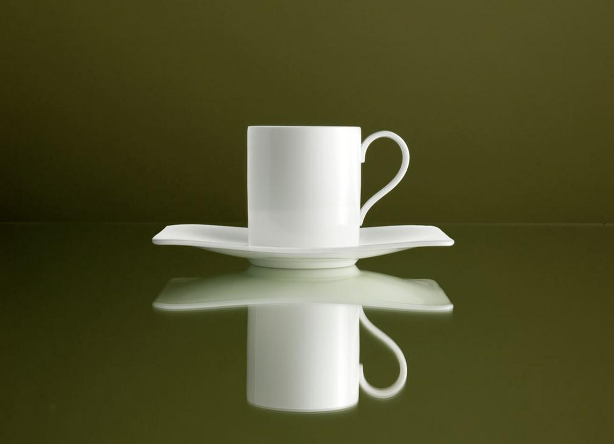 KAFFEETASSE Modern Grace 210 ml  - Weiß, Basics, Keramik (0,21l) - Villeroy & Boch