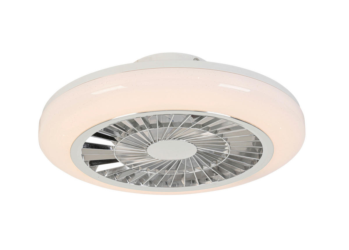 VENTILATOR STROPNI  - bijela/prozirno, Trend, plastika (45/16cm) - Novel