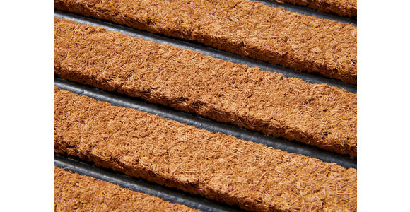 KOKOSMATTE 45/75 cm Mix Mats - Hellbraun/Schwarz, Basics, Naturmaterialien/Kunststoff (45/75cm) - Esposa