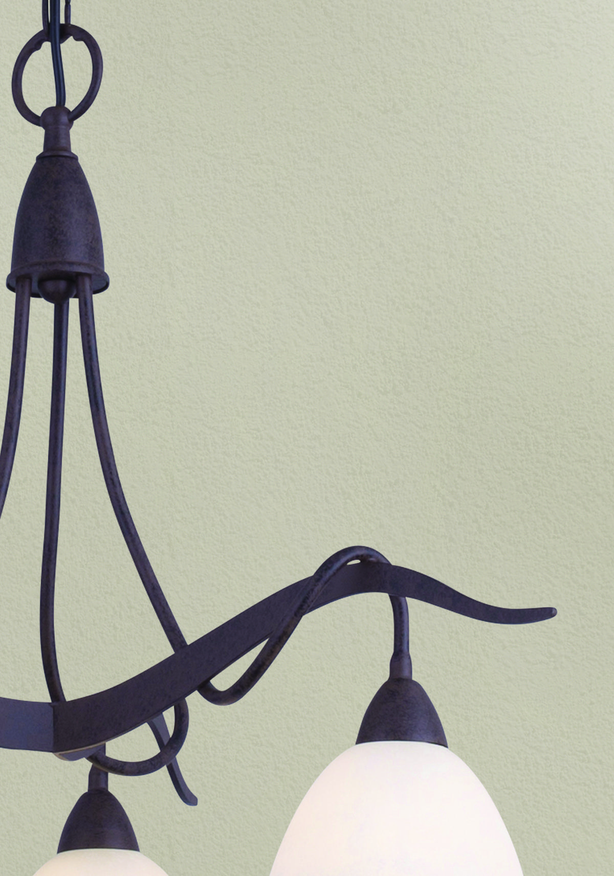 HÄNGELEUCHTE 60/113/60 cm  - Creme/Weiß, KONVENTIONELL, Glas/Metall (60/113/60cm)