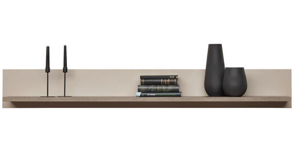 WANDBOARD Eichefarben, Hellgrau - Eichefarben/Hellgrau, MODERN, Holzwerkstoff (150/20/21cm) - Carryhome