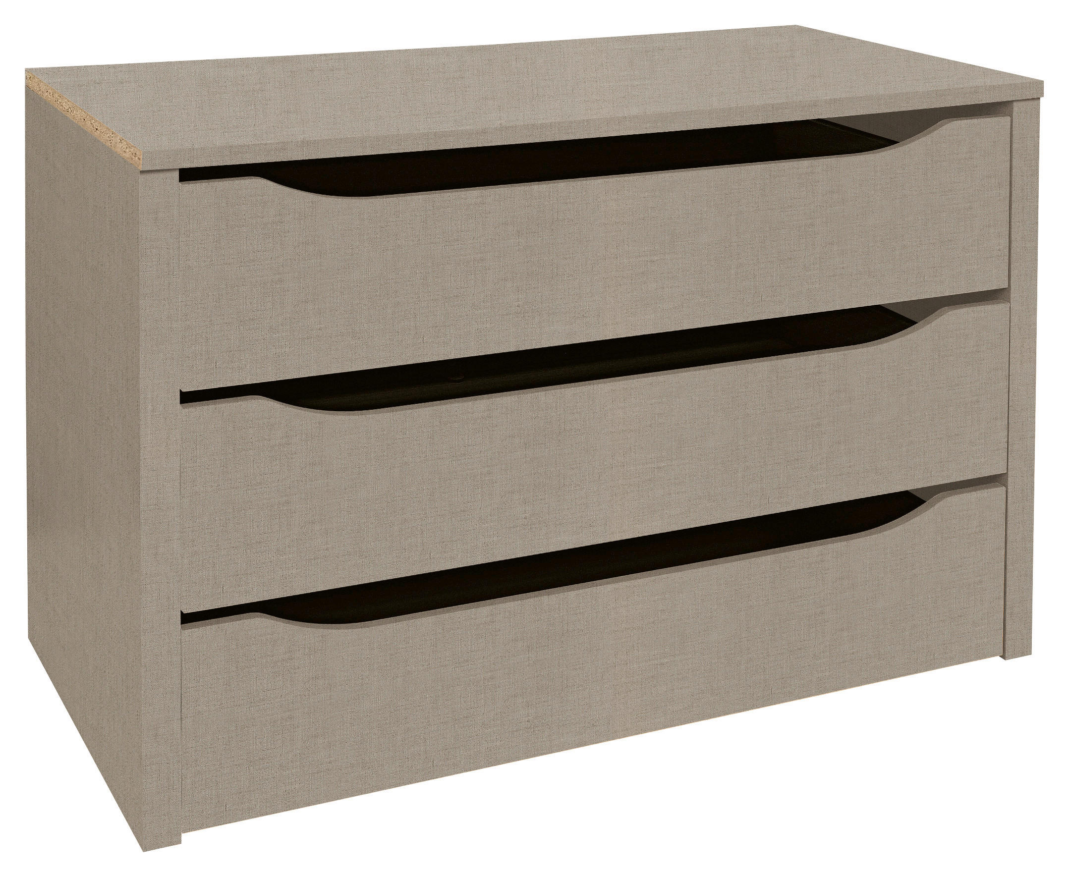 SCHUBKASTENEINSATZ 88/57/45 cm Grau  - Grau, Holzwerkstoff (88/57/45cm) - Carryhome