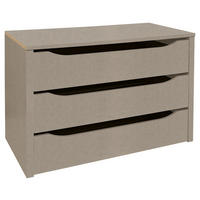 SCHUBKASTENEINSATZ 88/57/45 cm Grau  - Grau, Holzwerkstoff (88/57/45cm) - Carryhome