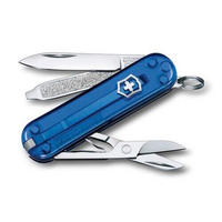 TASCHENMESSER 5.8/1.8/0,9 cm  - Blau, Basics, Metall (5.8/1.8/0,9cm) - Victorinox