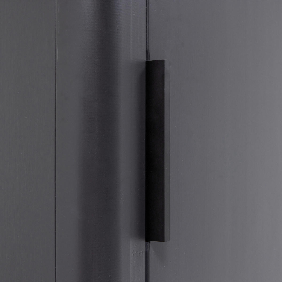 MEHRZWECKSCHRANK 45/217/39 cm  in Schwarz  - Schwarz, Design, Holz (45/217/39cm) - Livetastic