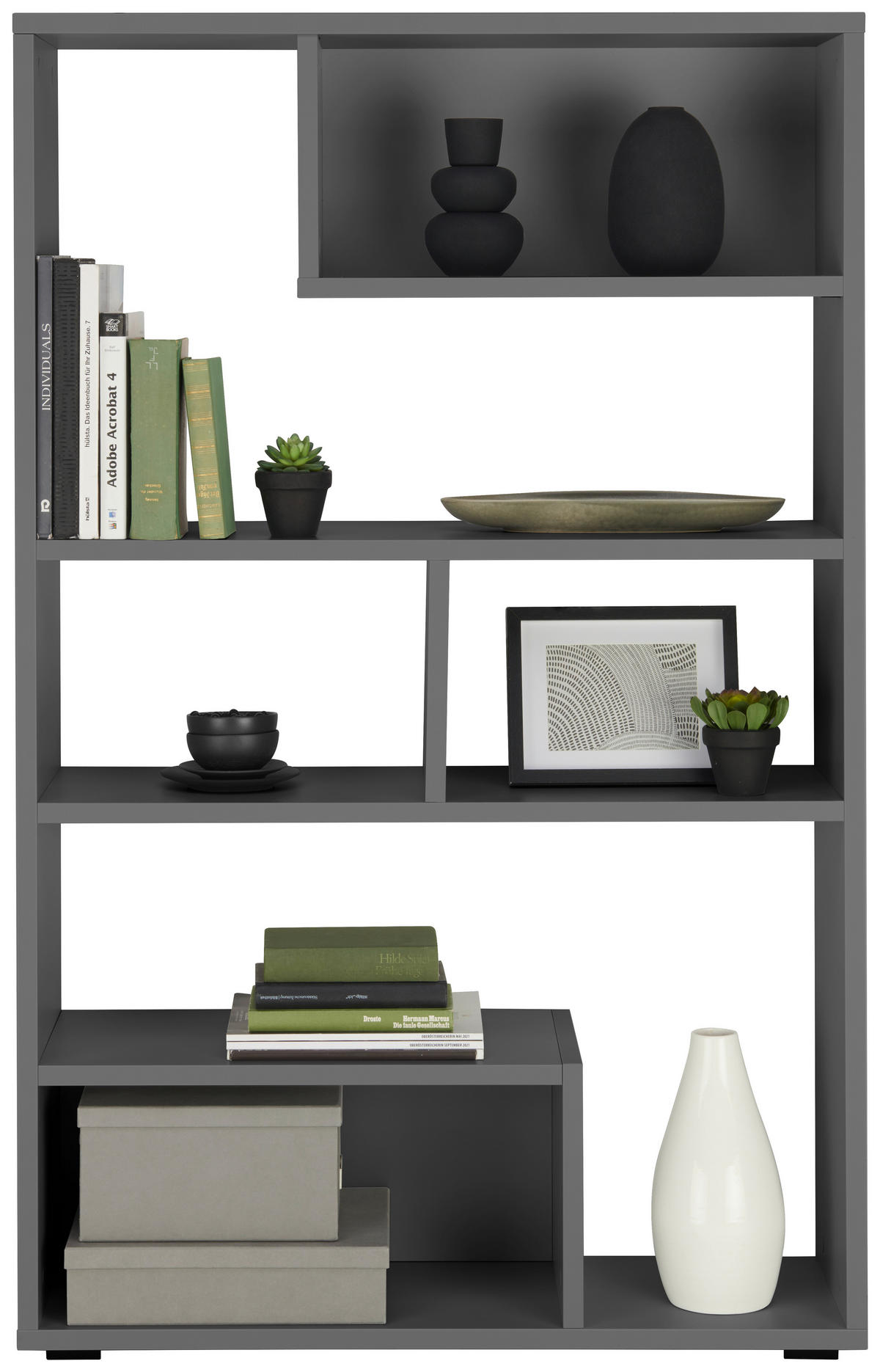 TÉRELVÁLASZTÓ antracit  - zsályazöld/antracit, Modern, faalapú anyag (92/146/30cm) - Hom`in